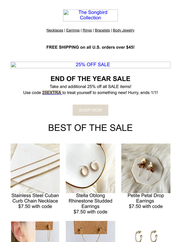 SALE ON SALE 🛍️ EXTRA 25% OFF on sale items