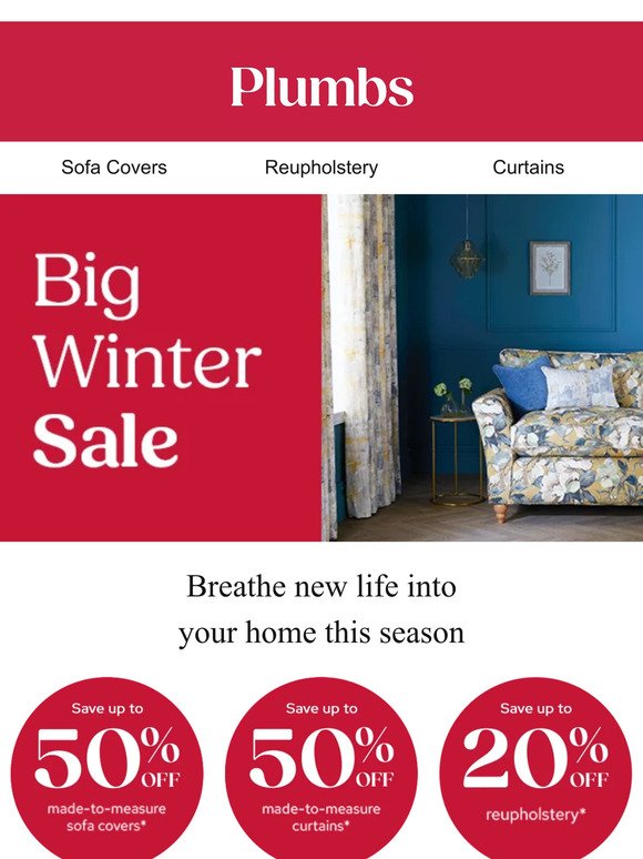 Our Big Winter Sale is now on!