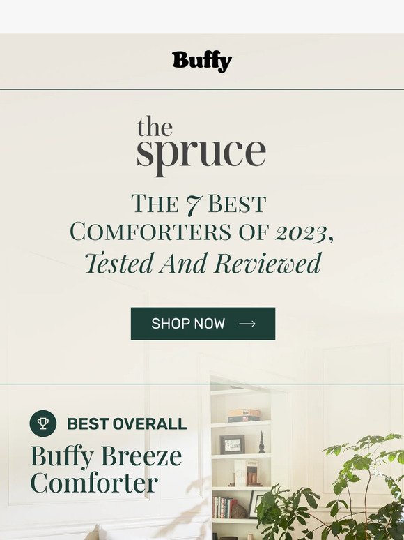 The Spruce Rates Buffy Comforters