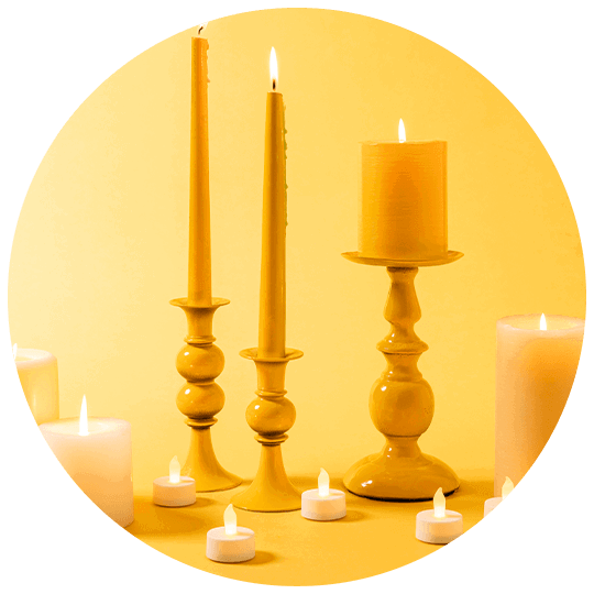Candles.