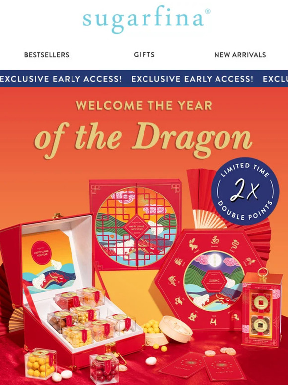 Sugarfina Early Access & 2x Points On Lunar New Year 2024 🐉 Milled