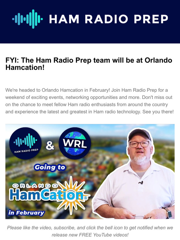 HRP team will be at Orlando Hamcation! Milled