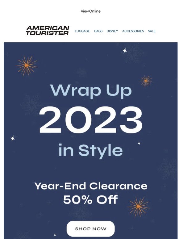 2023 Wrap Up: 50% Off Newly Added Clearance