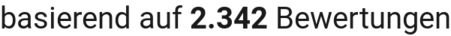 number of reviews