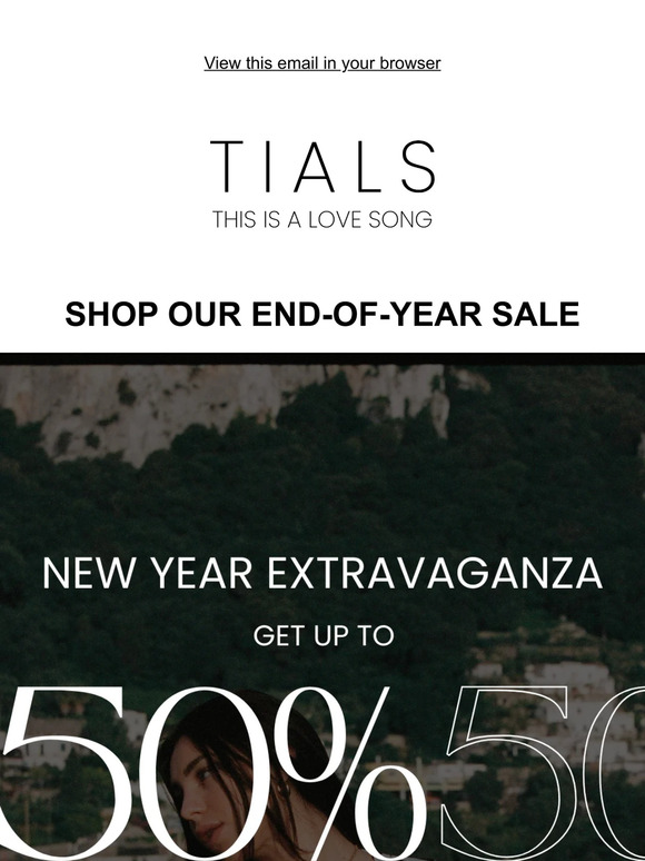 50% OFF - End-of-year Sale 🎆