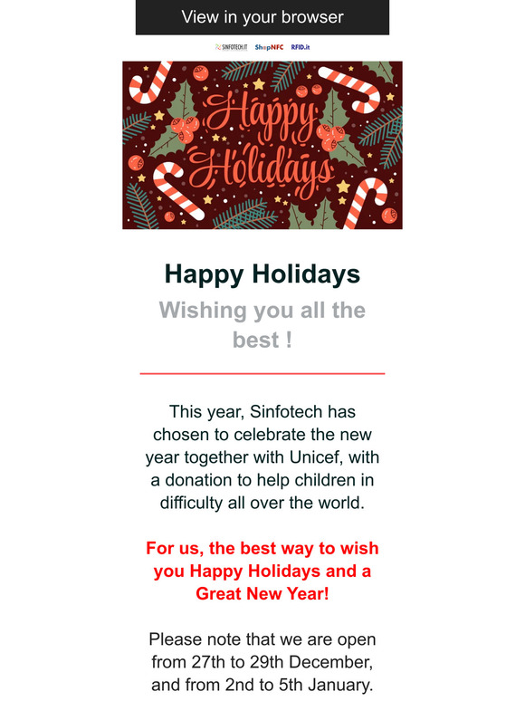 This year we celebrate with Unicef