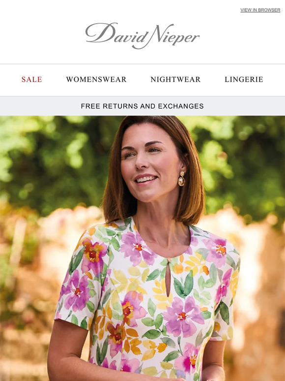 David nieper nightwear sale sale