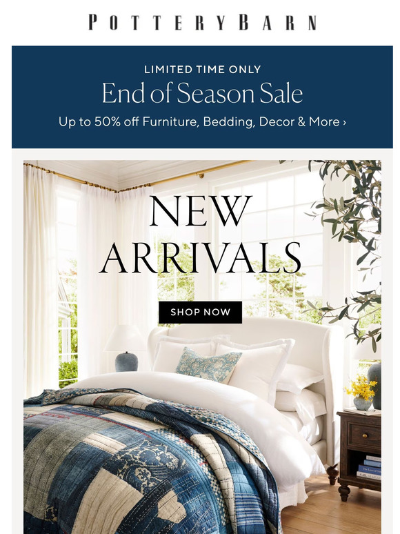 Pottery Barn Email Newsletters Shop Sales, Discounts, and Coupon Codes