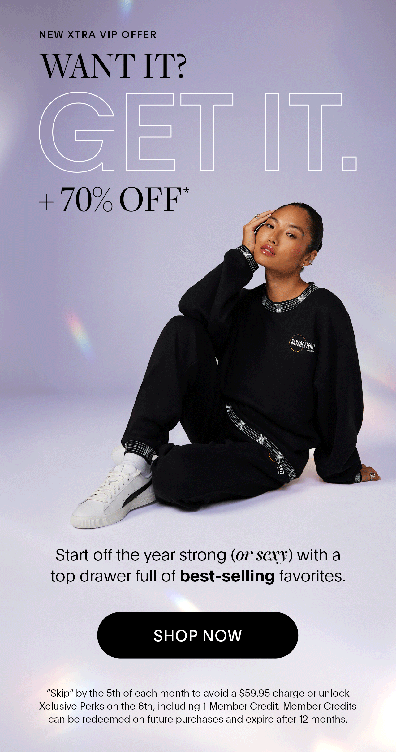 Savage x Fenty The Best of the ’Em Now! Milled