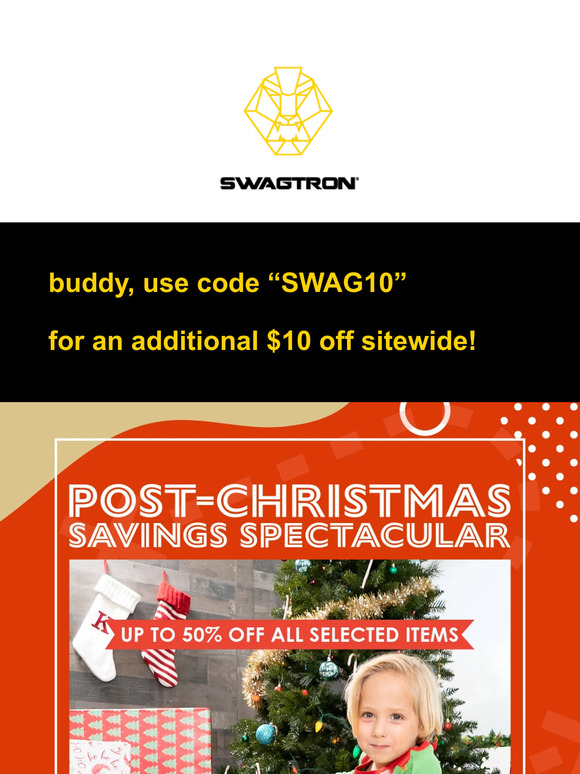 Post-Christmas Sale Starts Now! 🎉