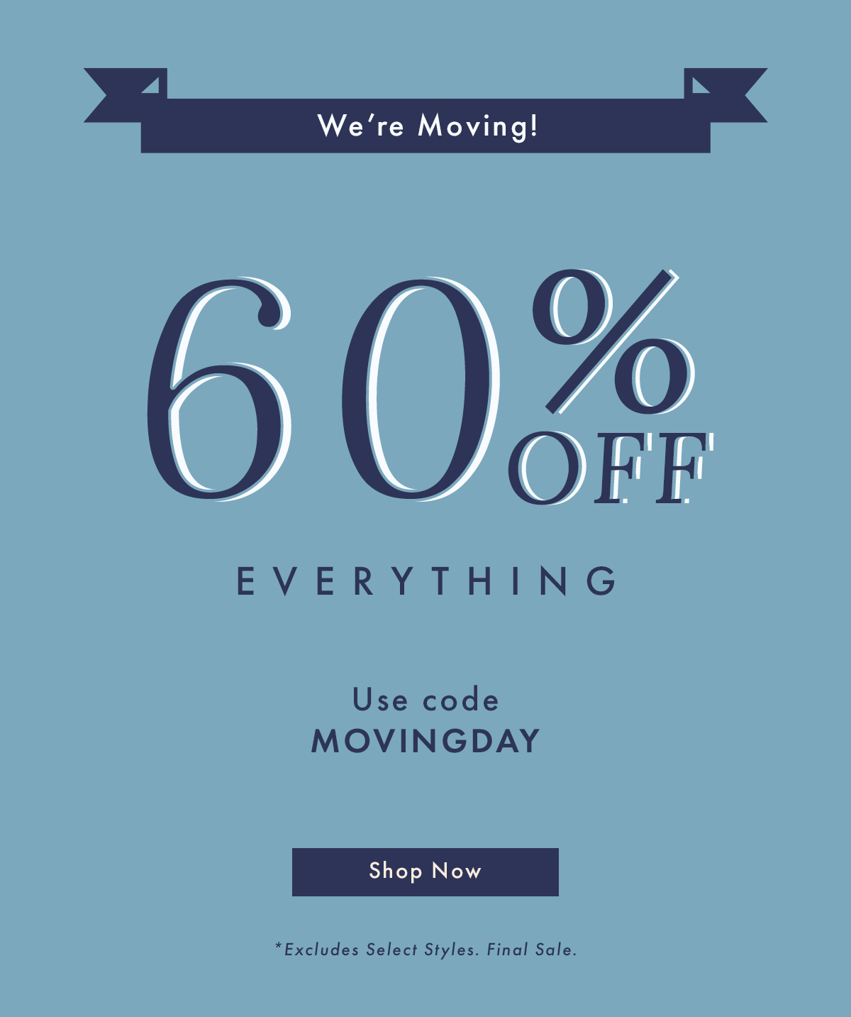 Modcloth: Moving Day Sale 📦 60% OFF EVERYTHING