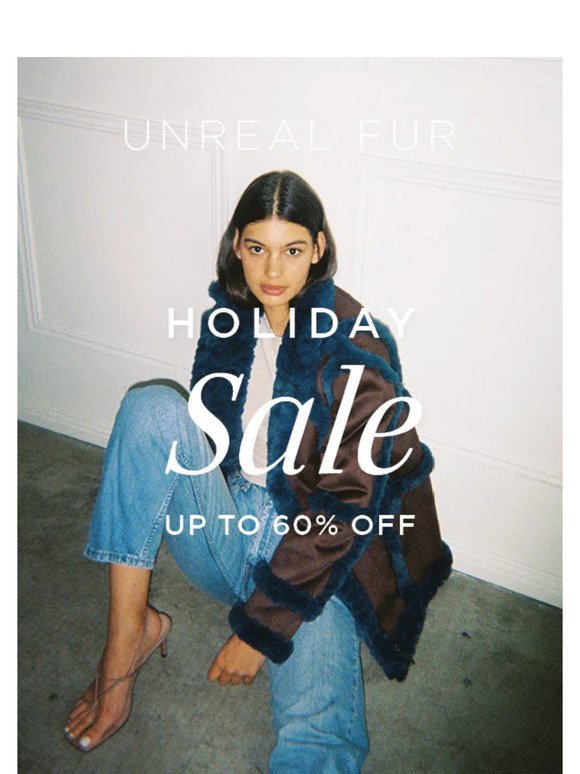 HOLIDAY SALE | UP TO 60% OFF