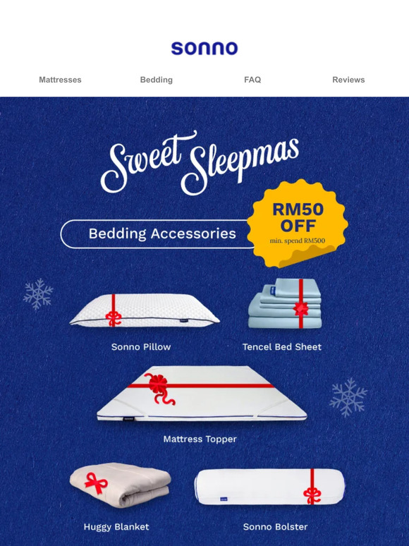 ❗🔔 FINAL REMINDER 🔔❗Don't miss your last chance of Sonno Sweet Sleepmas ❄️
