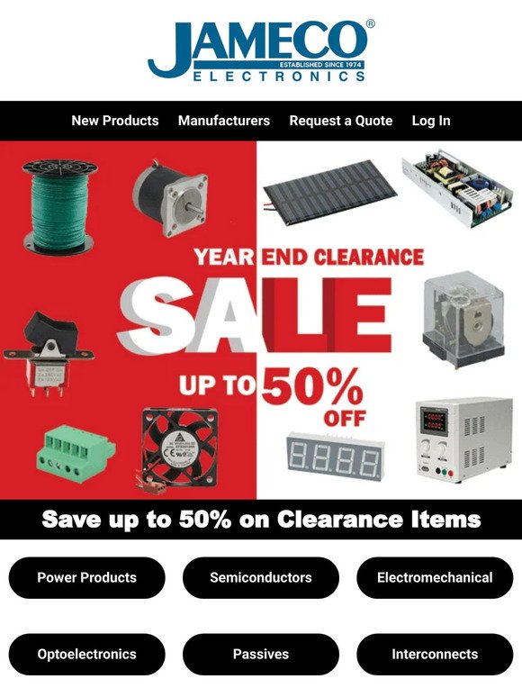 End of the Year Clearance Sale