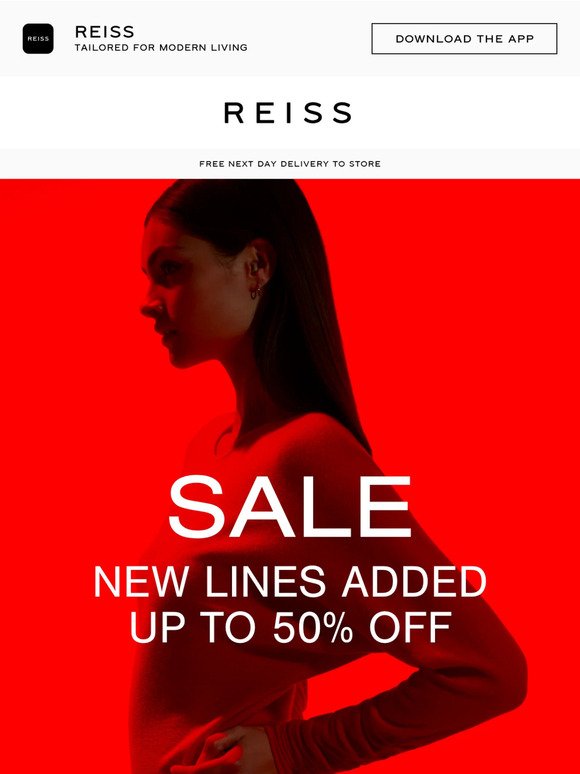 Sale | Up to 50% Off – New Lines Added