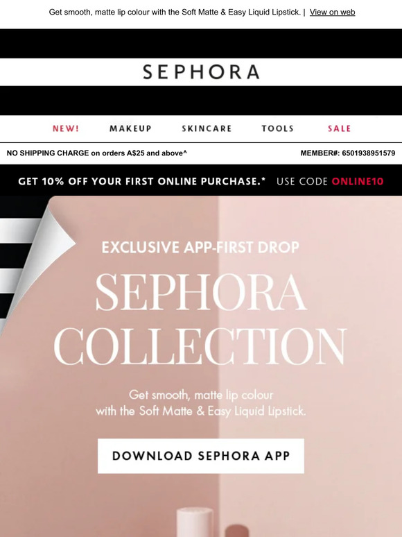 Sephora Email Newsletters Shop Sales, Discounts, and Coupon Codes