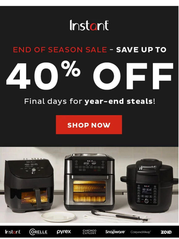 instanthome Say goodbye to 2023 with 40 OFF! Milled