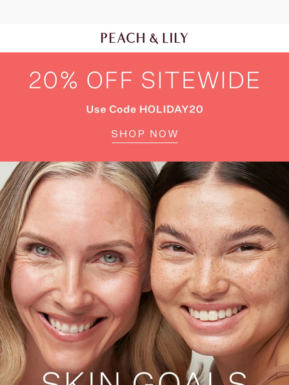 Peach and Lily Reinvent your skin in 2024 Milled