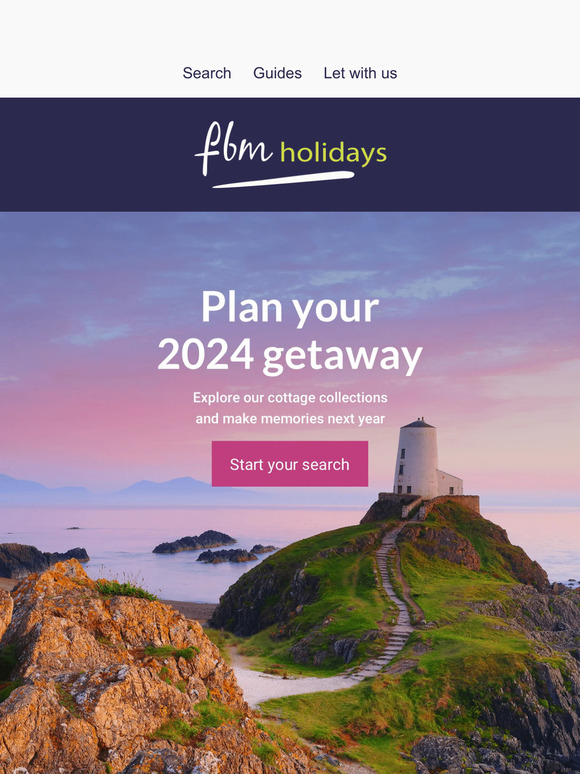 Plan your 2024 getaway