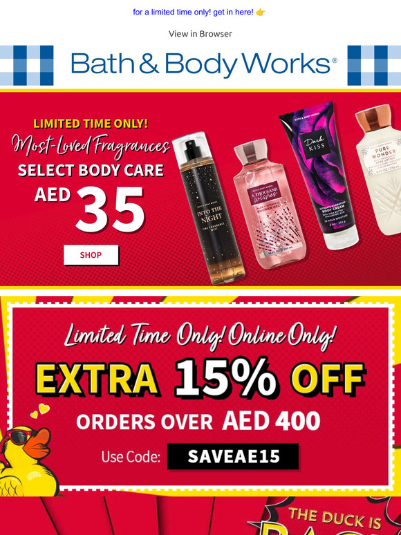 Bath & Body Works: 🐥 💕 your-most loved fragrances, all on deals! 💕 🐥 ...