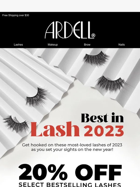 This year’s best lashes in review! Save 20% on these EYEcons