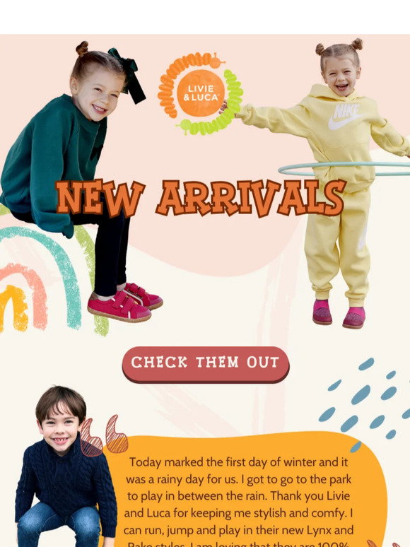 Chaussures Livie & Luca Sagan - Taille US 10 Enfants - Cuir Marron - Style Oxford - Neuves