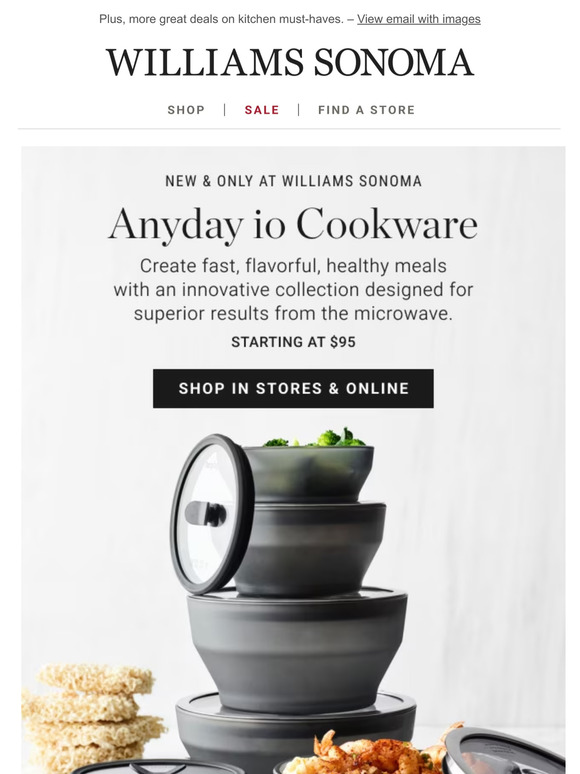 Williams-Sonoma: Chef Bobby Flay's new summer menu + his favorite cookware