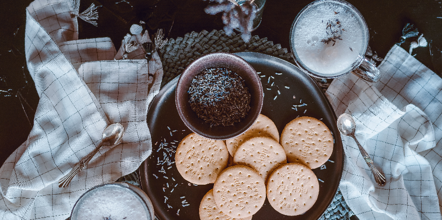 Image of Calming Lavender Chamomile Latte