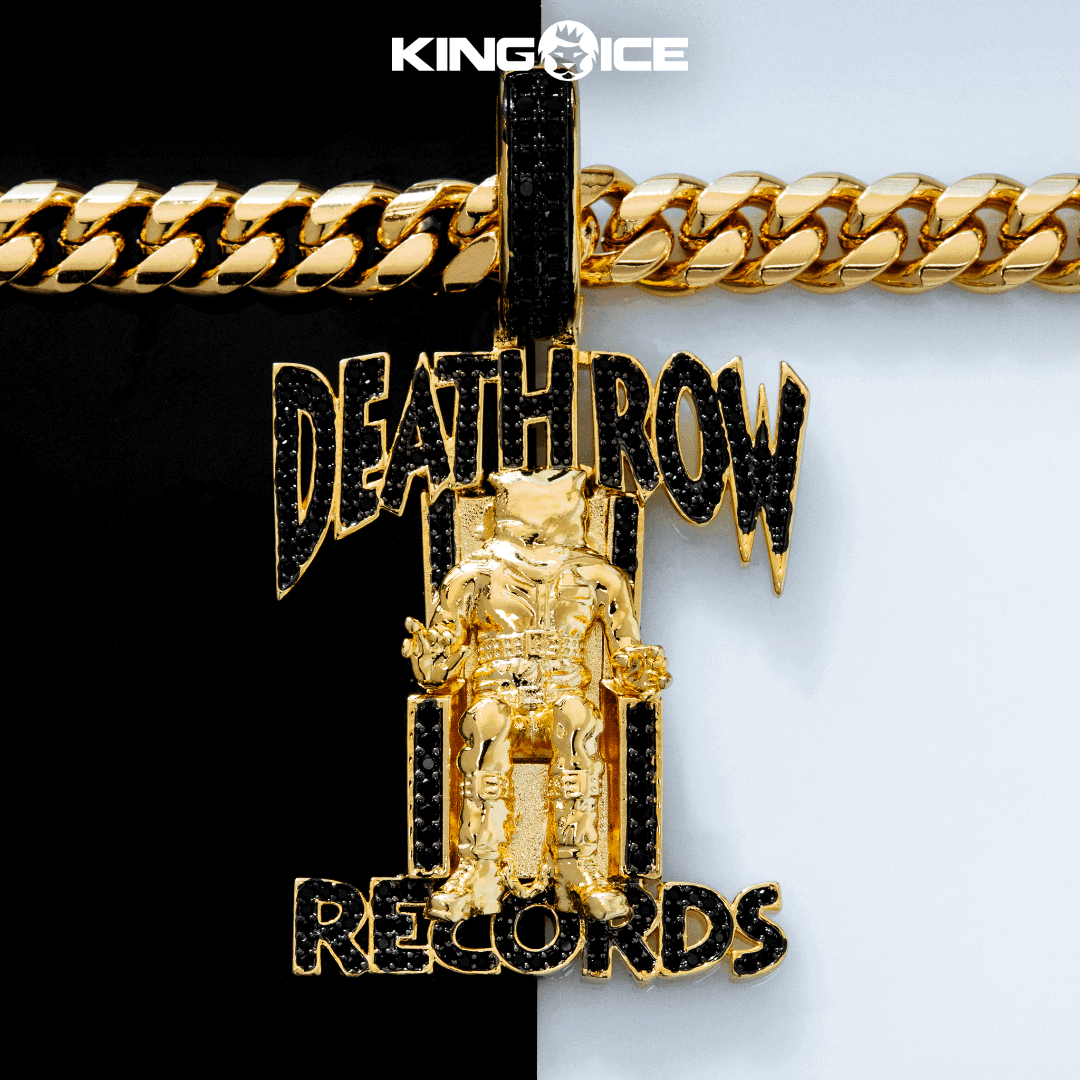 King Ice NEW RELEASE Death Row Records Chains 🔥 Milled