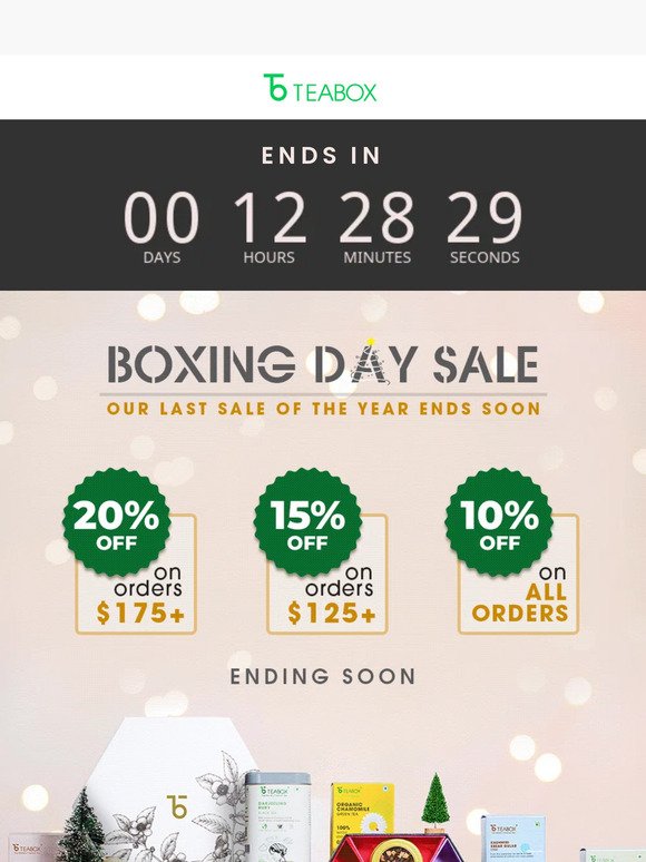 ⏰Last 24 Hours⏰of Boxing Day Sale 🎄