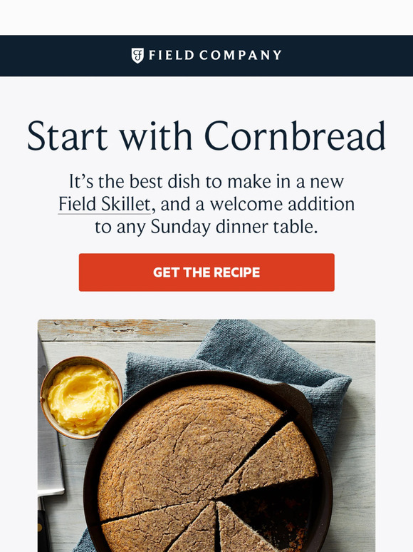 Field Skillet Cornbread Recipe – Field Company