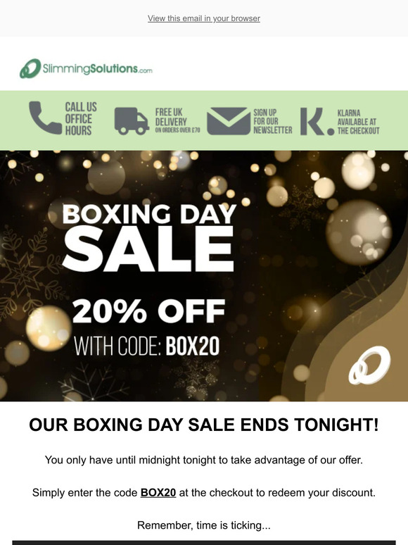 Less than 24 hours to get...