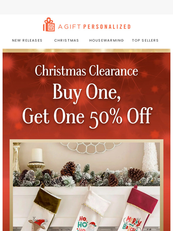 🎁 Don't miss out on our Holiday Clearance Sale!