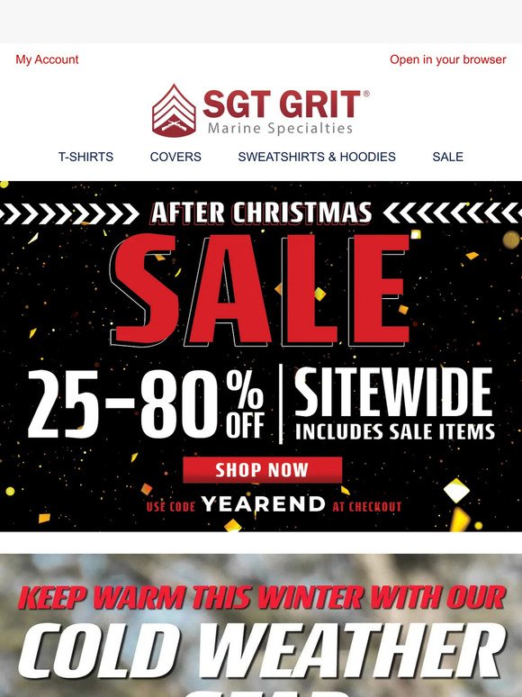 Don't Miss Out on Our Last Sale of the Year!