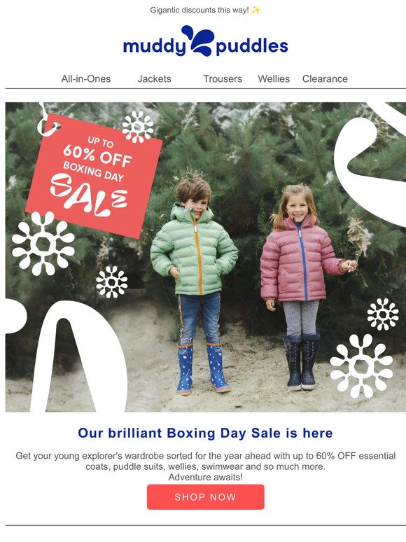 Boxing Day SALE best-sellers from £6
