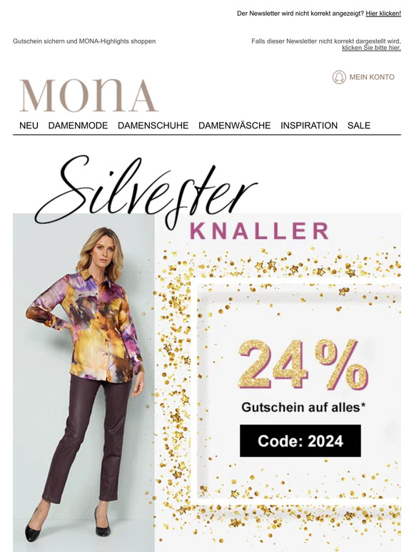 🧨 Neujahrsknaller: 24% Gutschein auf das ganze Sortiment!