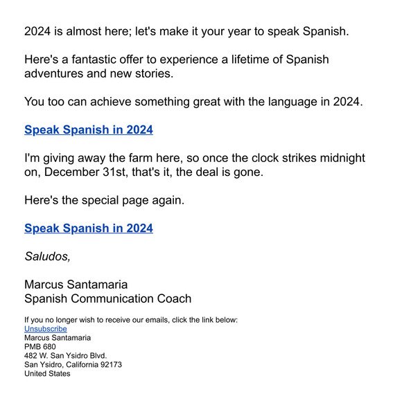 Speak Spanish in 2024