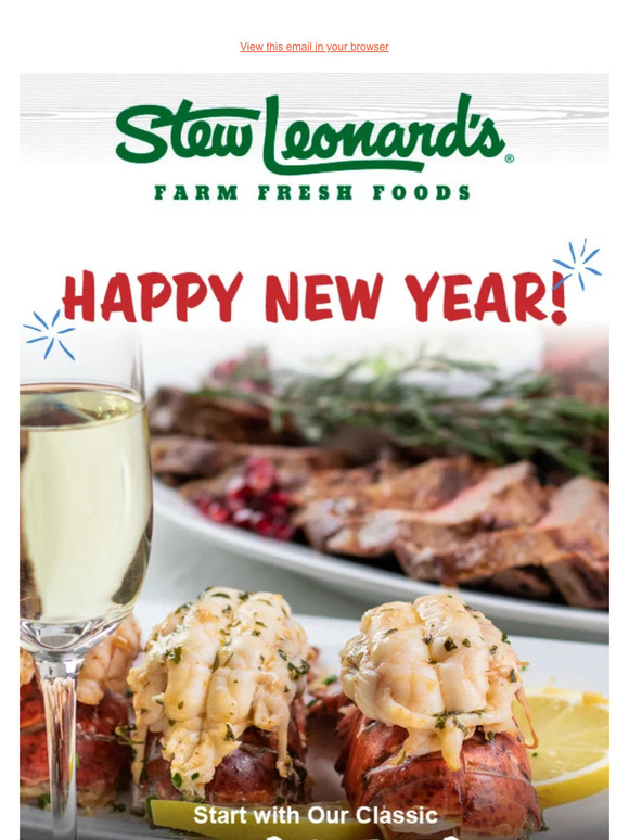 Stew Leonard's Gifts 🎉 Everything You Need To Ring In 2024! Milled