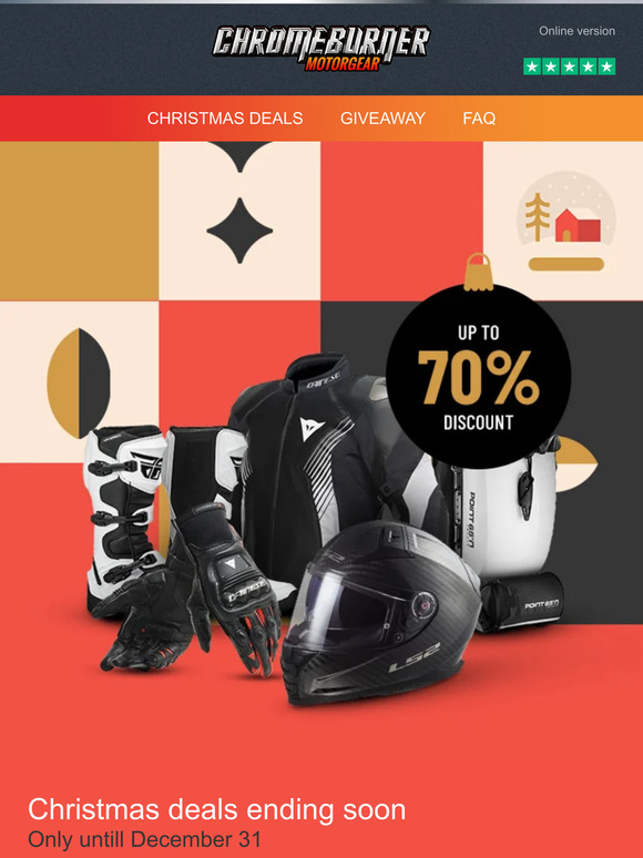 ⏰ Final days to shop our Christmas deals