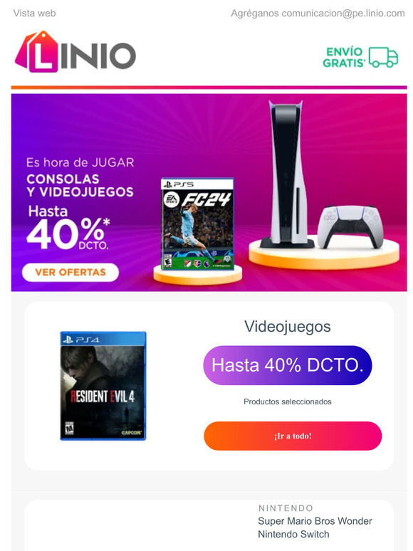Ofertas flash en Videojuegos 🎮⚡️