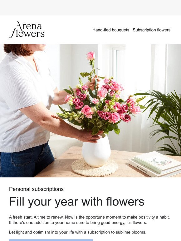 Fill 2024 with flowers