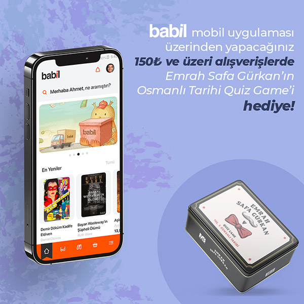 Babil Mobil siparişlerinizde Emrah Safa’nın Quiz Game’i hediye!
