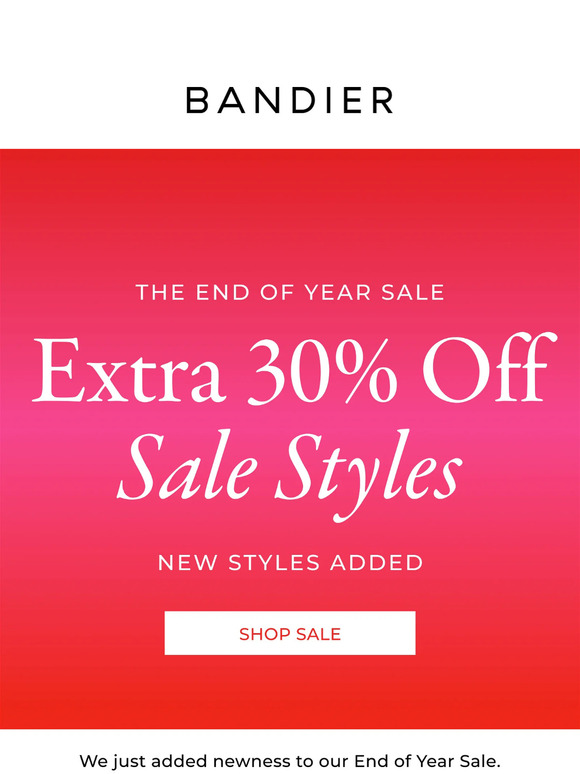 Bandier Email Newsletters Shop Sales, Discounts, and Coupon Codes
