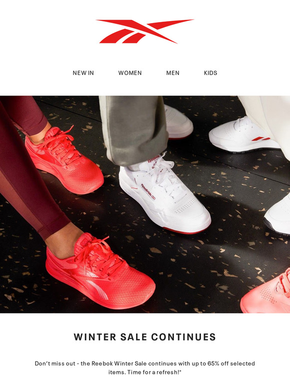 Reebok sales winter sale