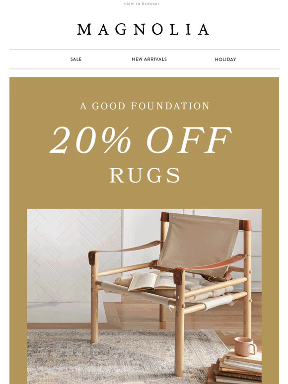 Magnolia Email Newsletters Shop Sales, Discounts, and Coupon Codes