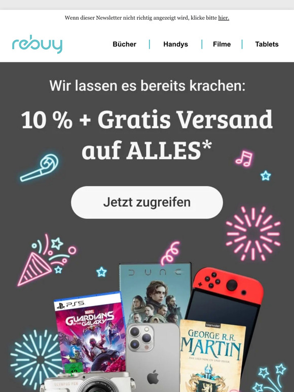 Unser Special-Neujahrskracher auf ALLES! 🎆
