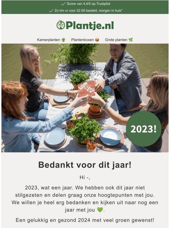 2023: wat een plantenjaar 🪴
