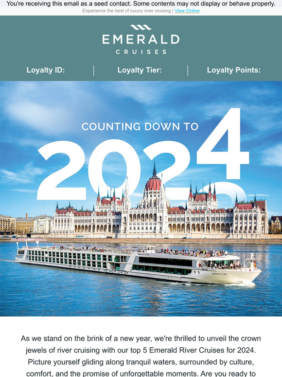 Emerald Cruises Seed Start 2024 With Our Top 5 Emerald River Cruises