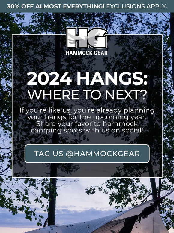 Hammock Gear Out of Office Let’s Hang! Milled