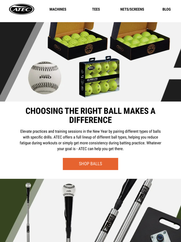 Gear Up for 2024: Balls, Tees & More